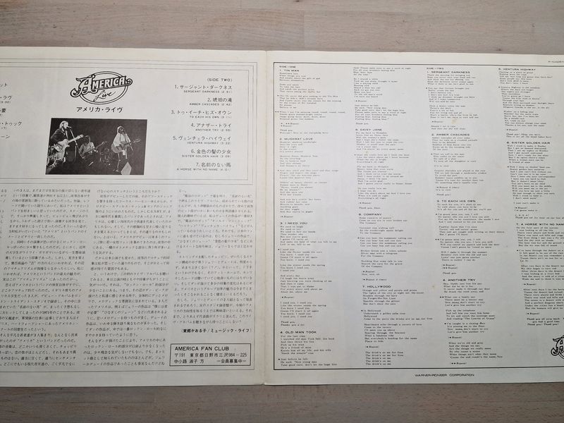 America - Live (Japan)