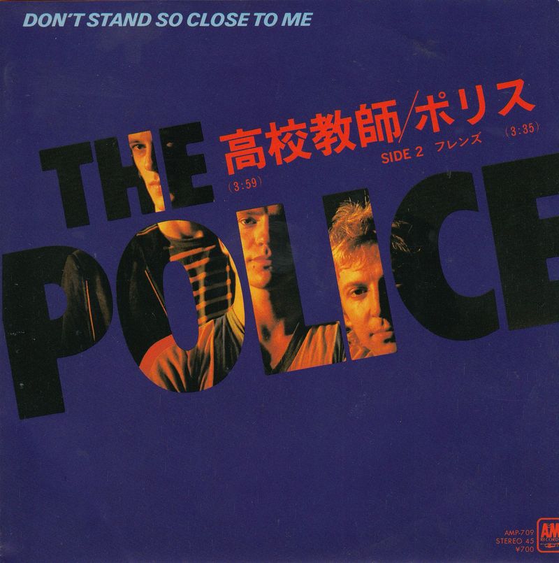 The Police - Don't Stand So Close To Me (Japan)