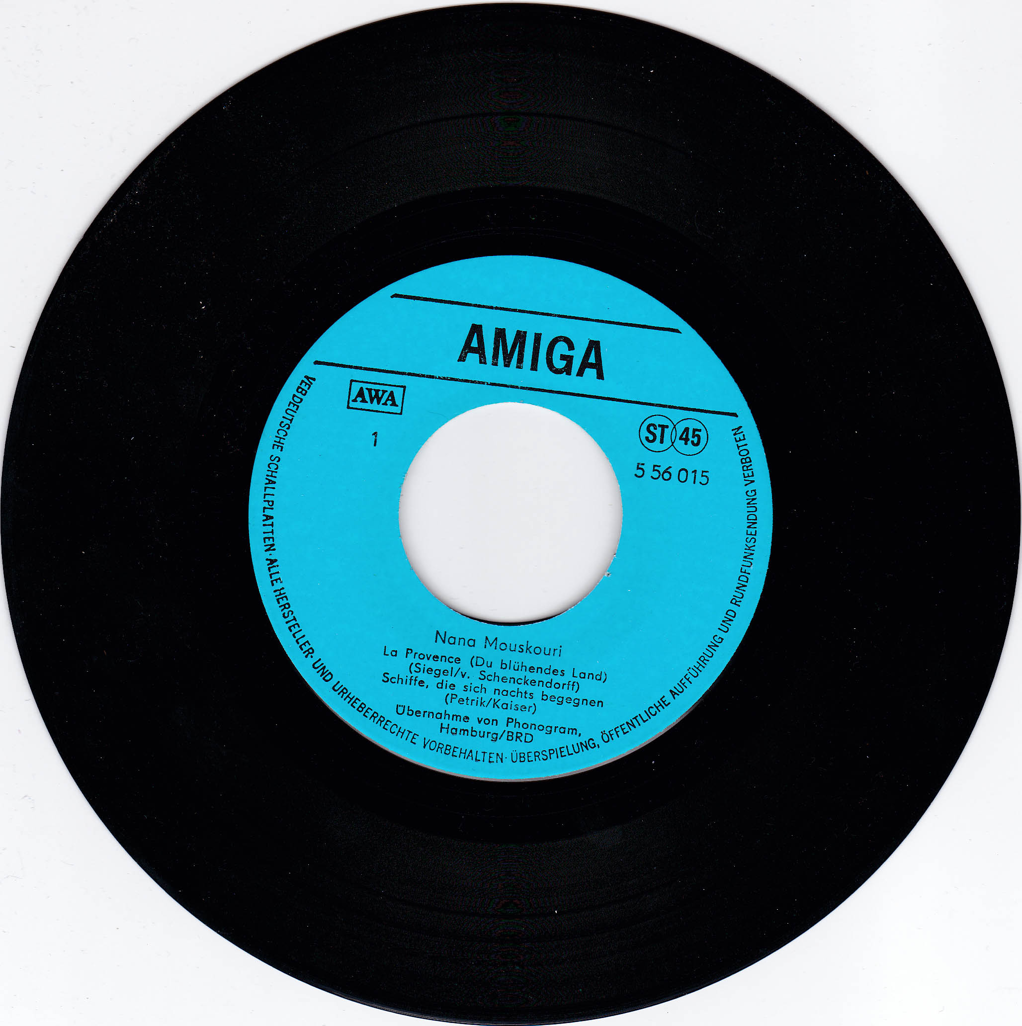 Nana Mouskouri - Amiga Quartett (DDR)