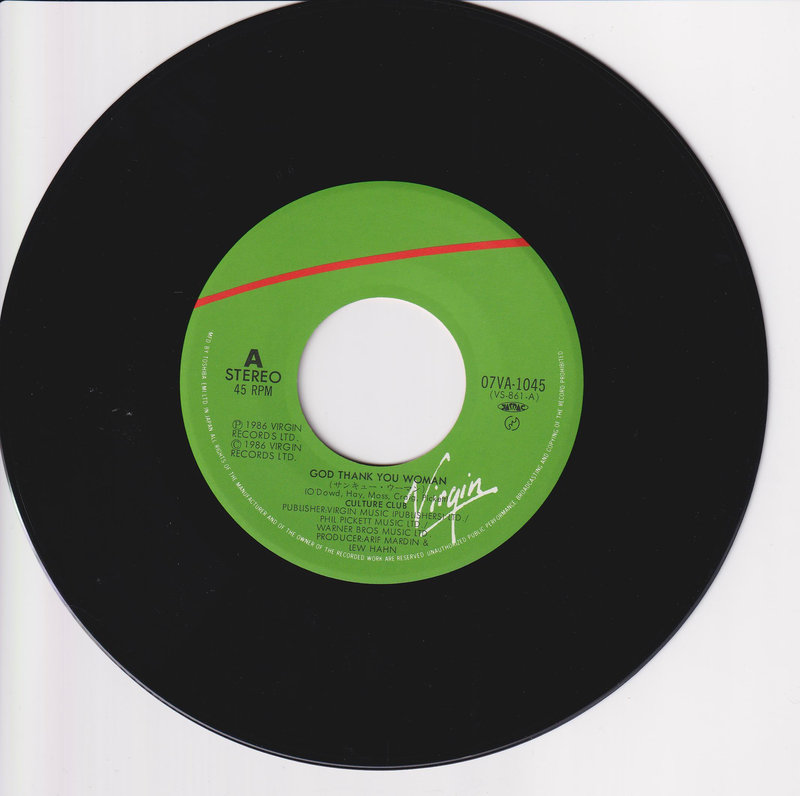 Culture Club – God Thank You Woman (Japan)