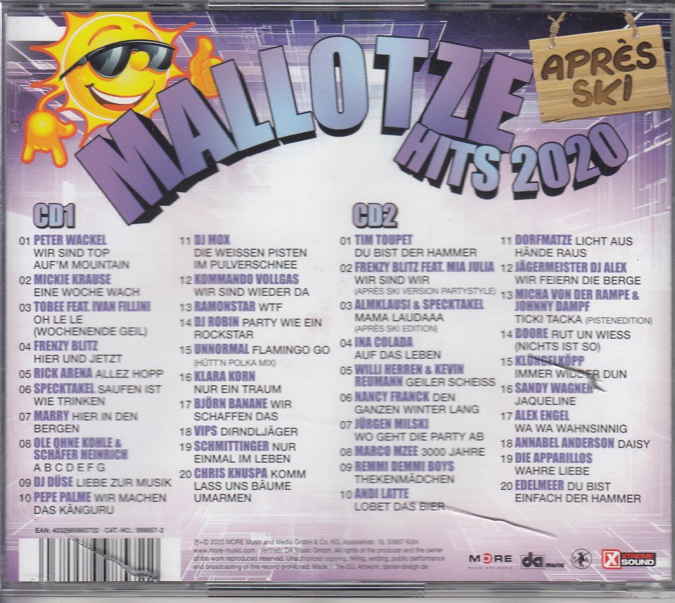 Various - Mallotze Hits 2020 (2 CD)