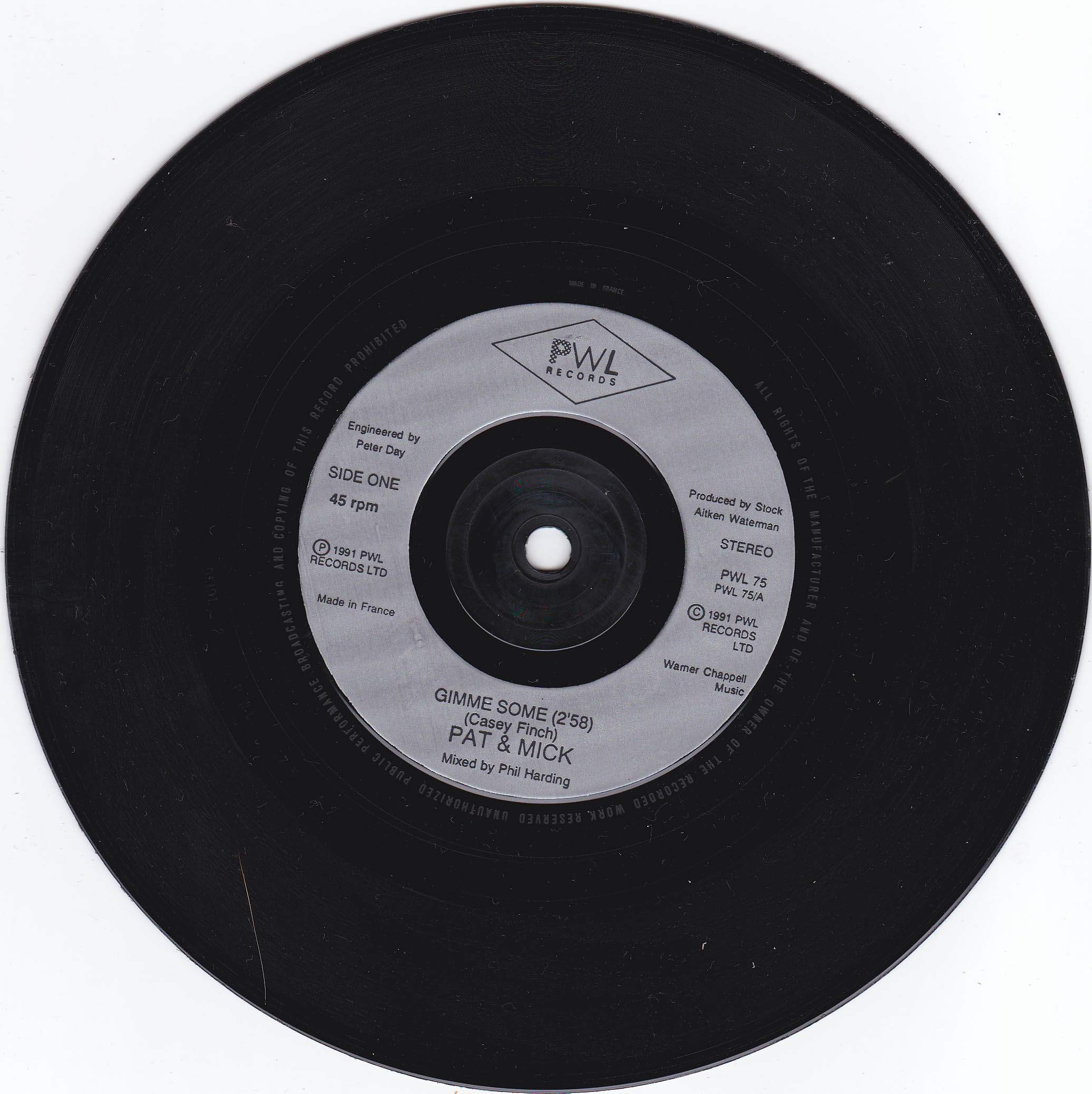 Pat & Mick - Gimme Some (UK)