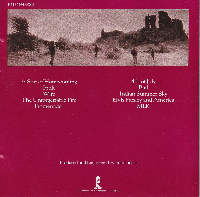 U2 - The Unforgettable Fire