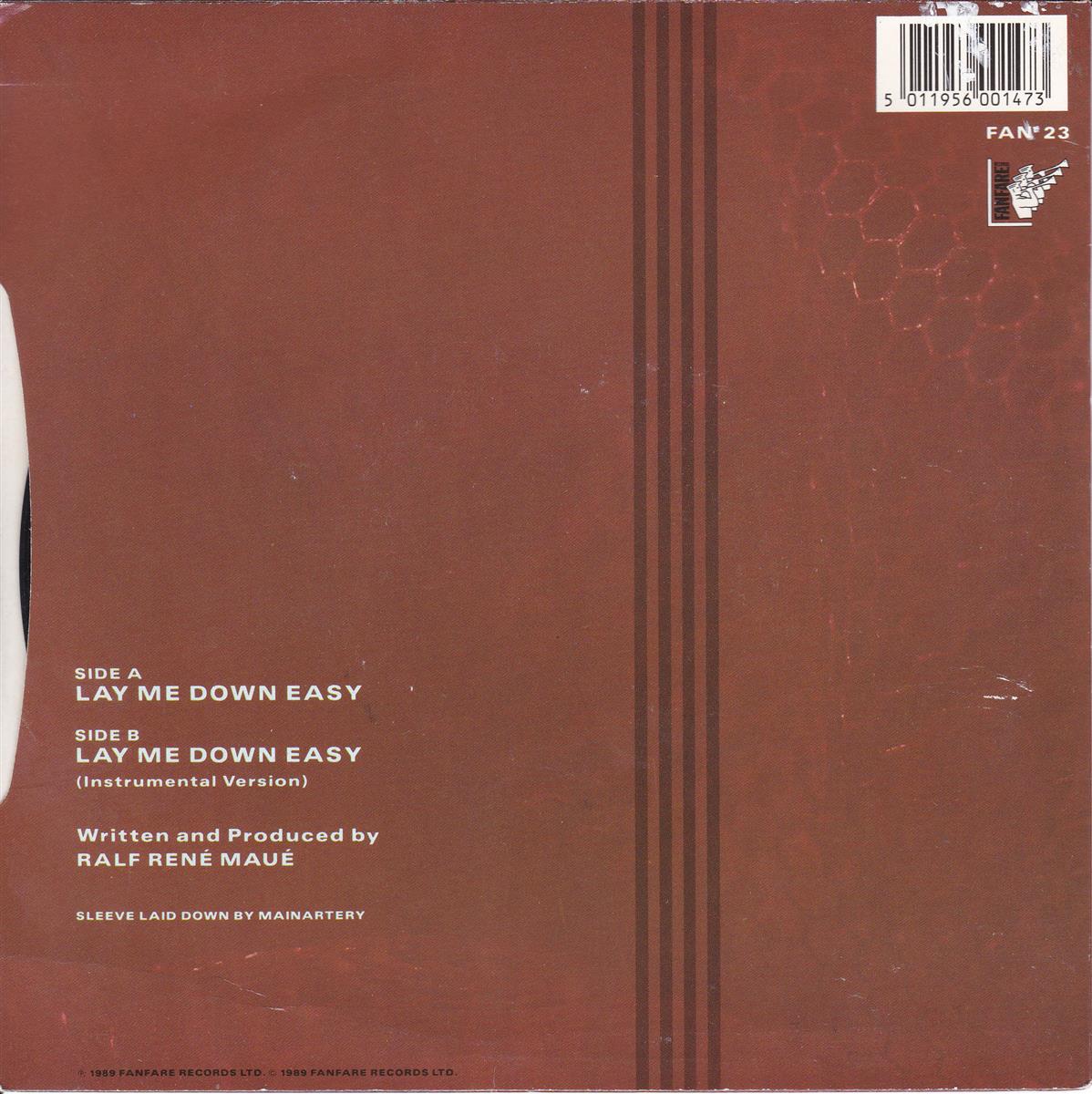 Sinitta - Lay Me Down Easy (UK)