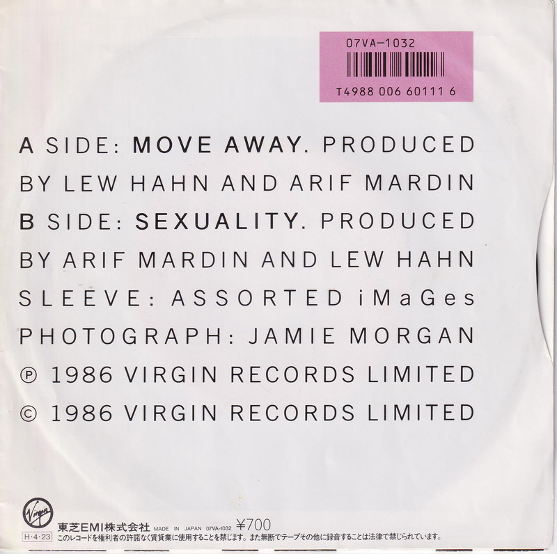 Culture Club – Move Away (Japan)