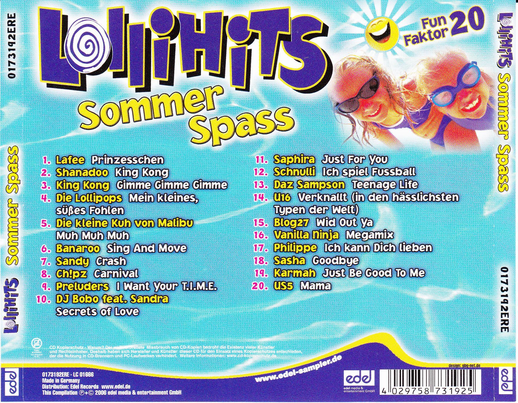 Various - Lollihits Sommer Spass