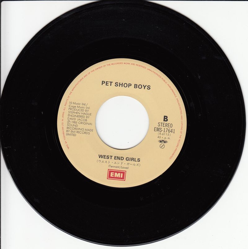 Pet Shop Boys - Opportunities (Let's Make Lots Of Money) (Japan)