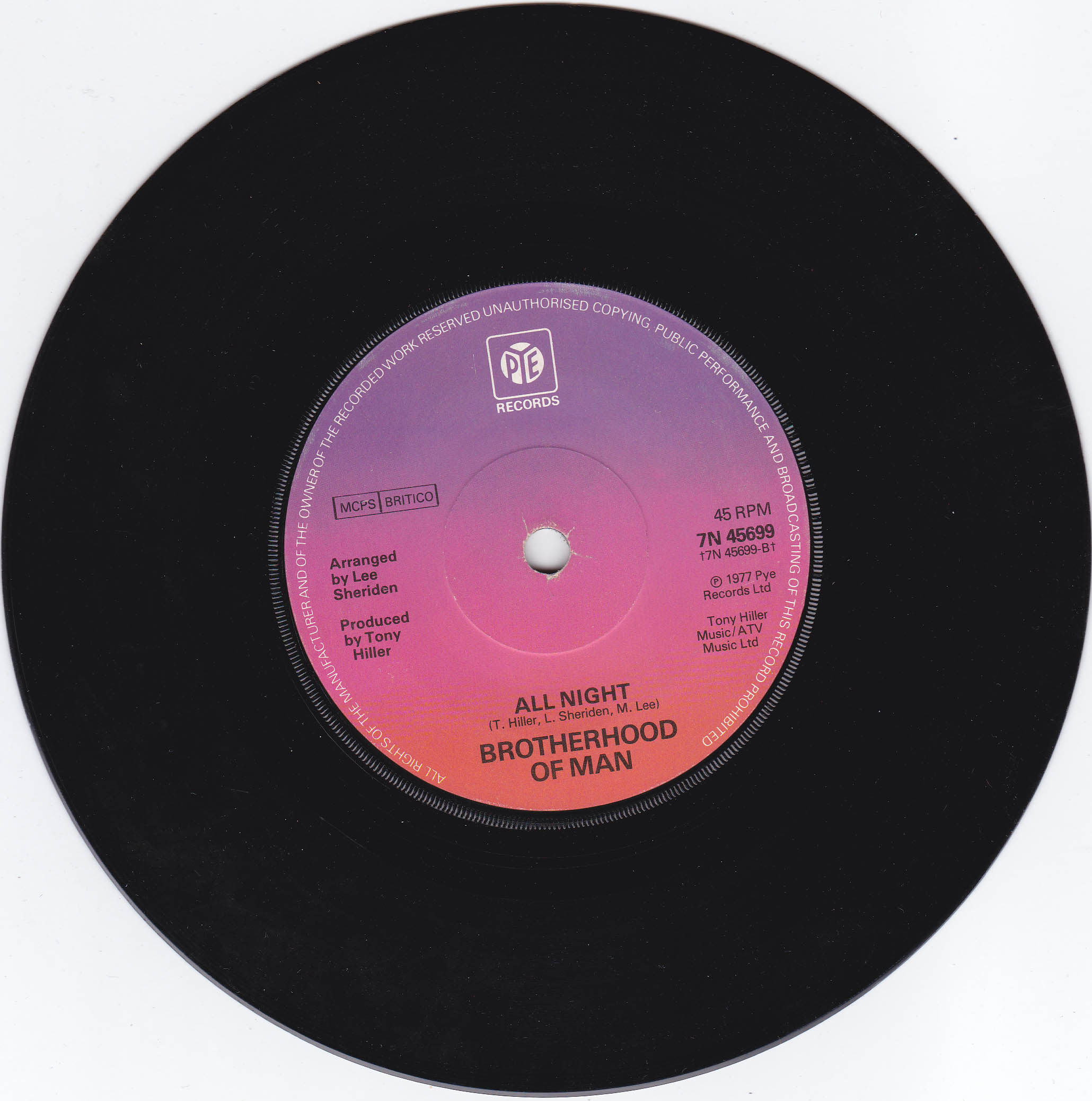 Brotherhood Of Man - Angelo (UK)