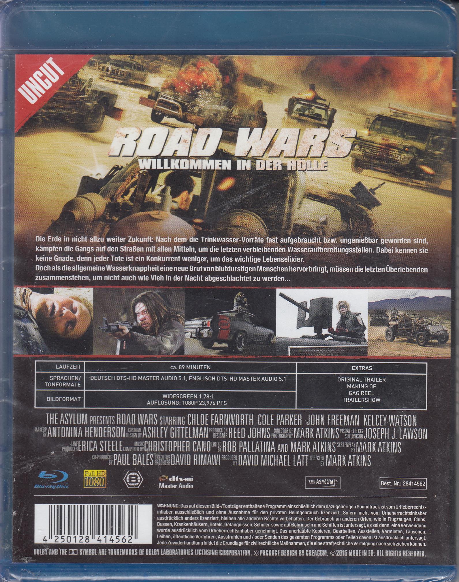 Road Wars - Willkommen in der Hölle (BD)