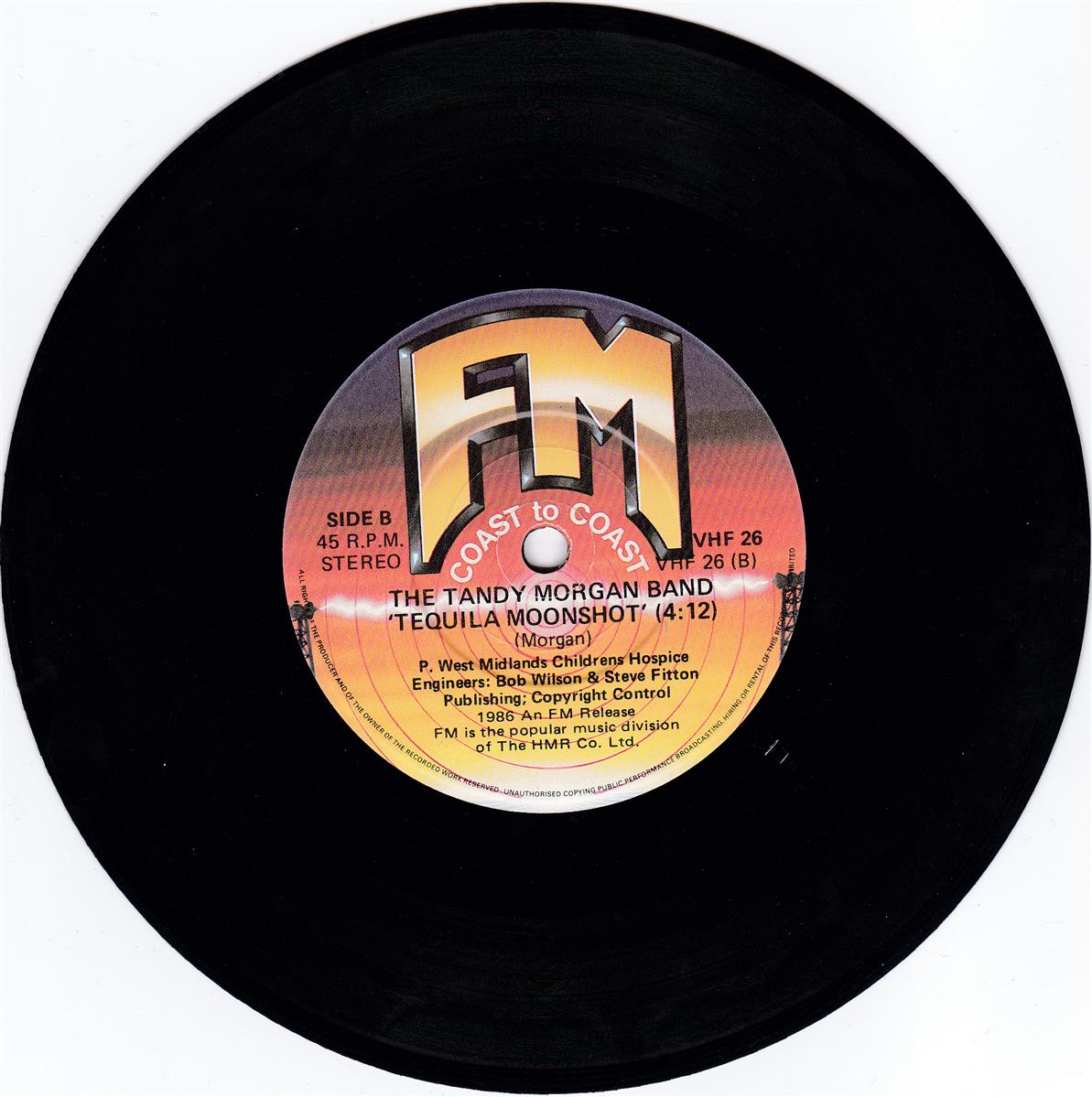 The Tandy Morgan Band - Action (UK)