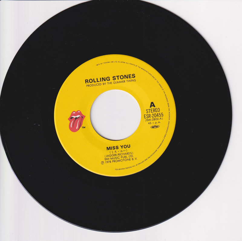 The Rolling Stones - Miss You (Japan)