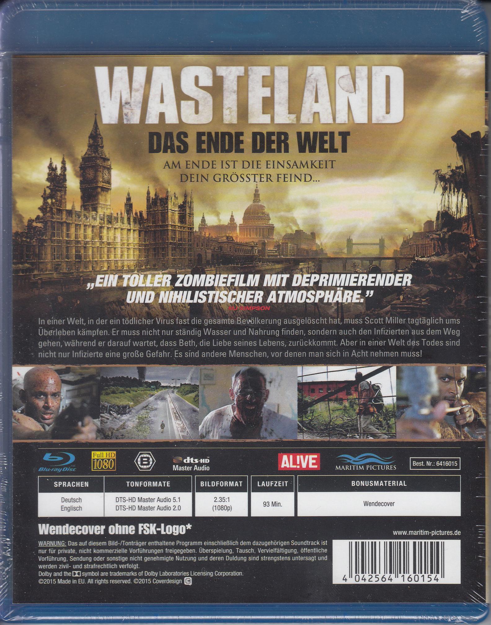 Wasteland - Das Ende der Welt (BD)