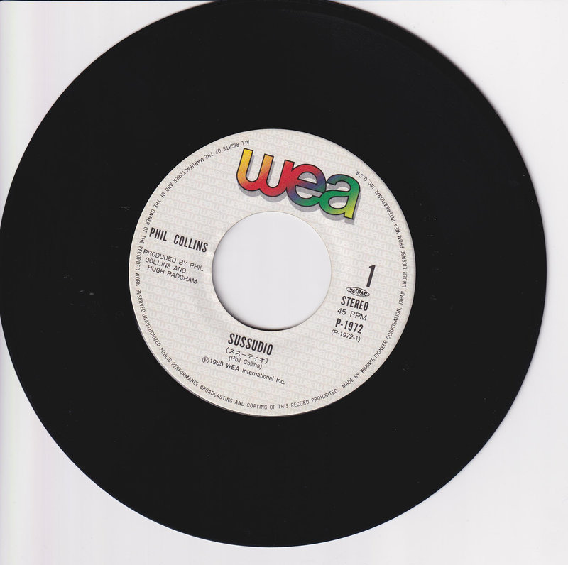 Phil Collins - Sussudio (Japan)
