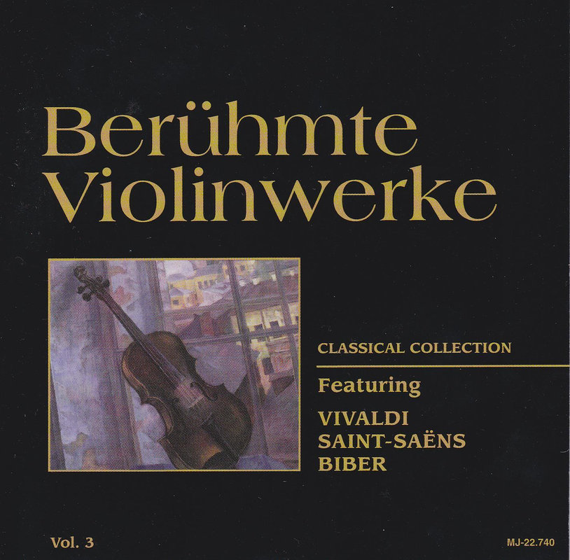 Various – Berühmte Violinwerke Vol. 3