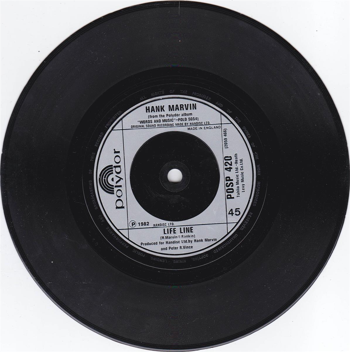 Hank Marvin - Don't Talk (UK)