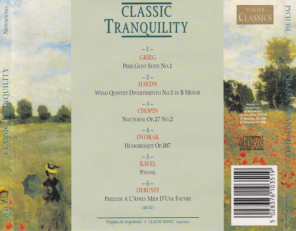 Various – Classic Tranquillity (UK)