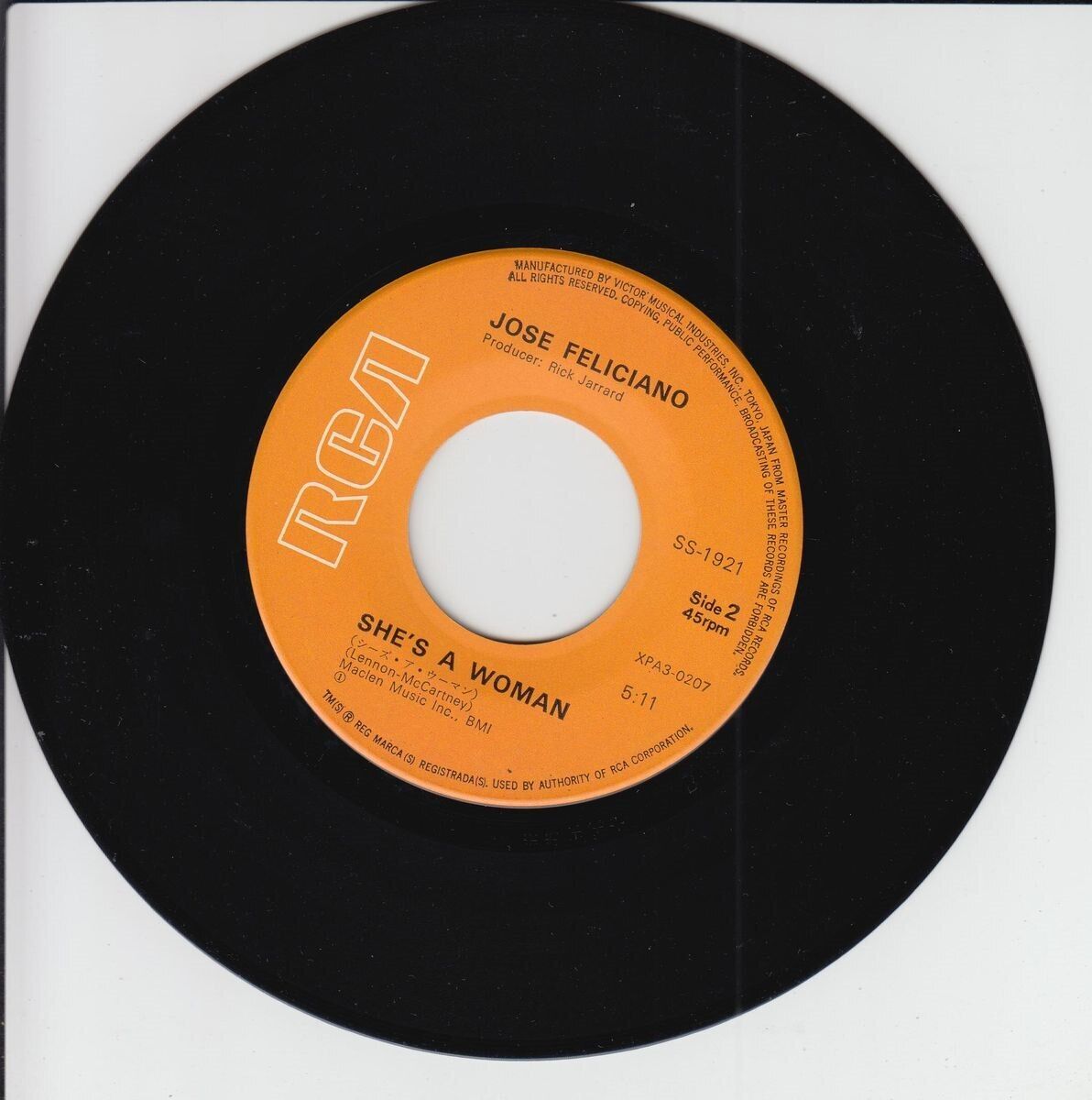 José Feliciano - Rain (Japan)