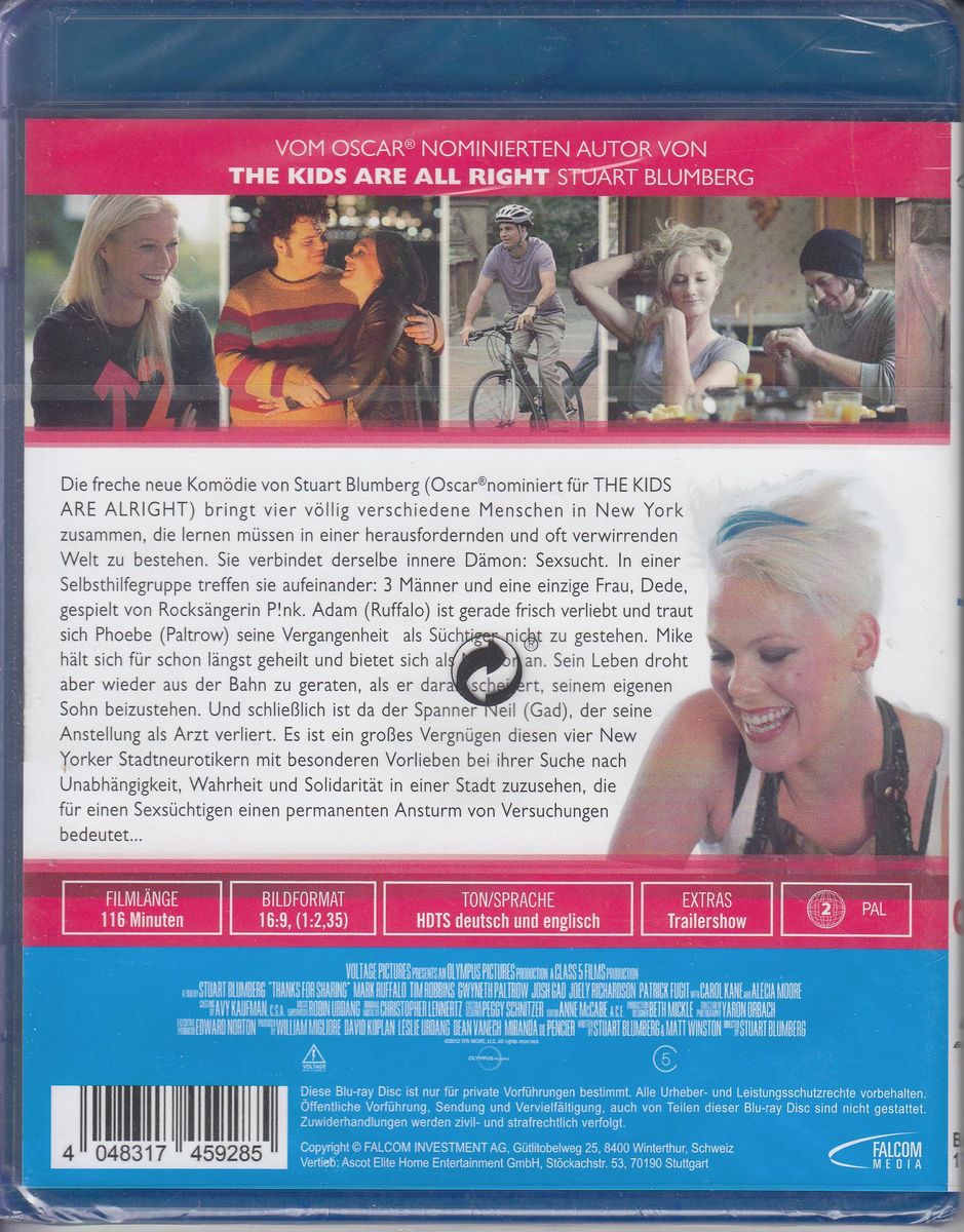 Thanks For Sharing - Süchtig nach Sex (BD)