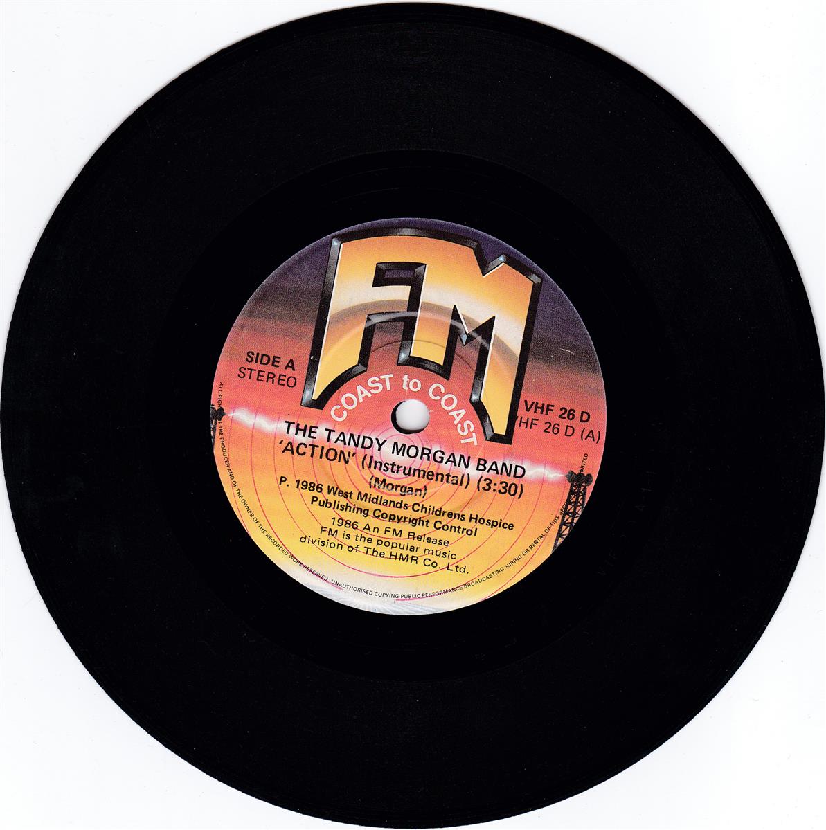 The Tandy Morgan Band - Action (Instrumental) (UK)