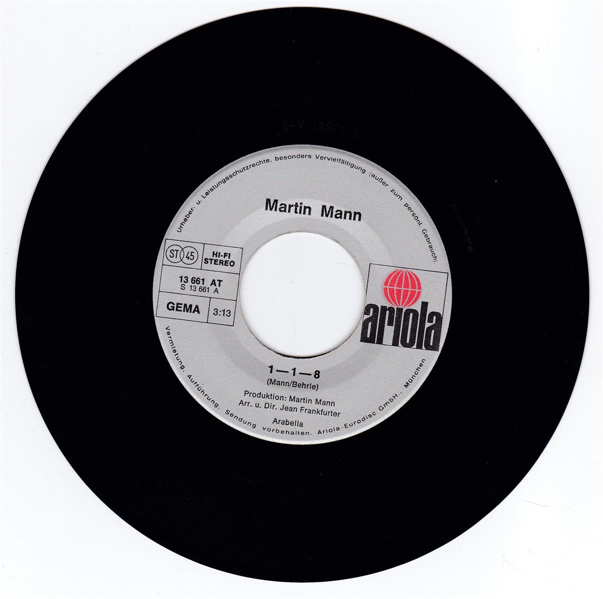 Martin Mann - 1-1-8
