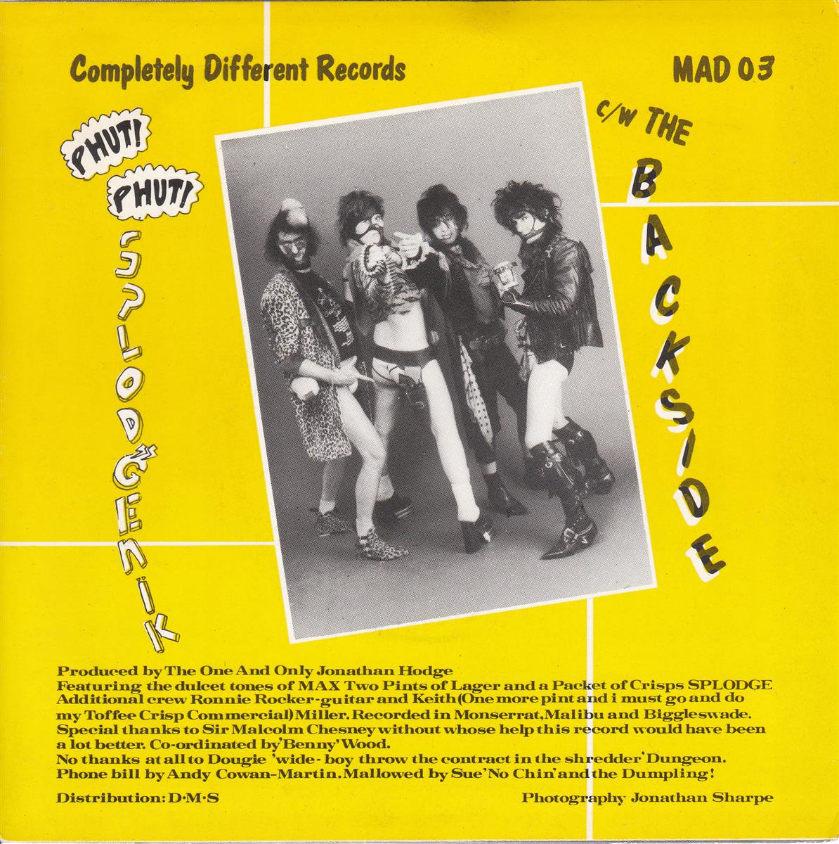 Phut! Phut! Splodgenik - '86 The Year Of The Bean (UK)