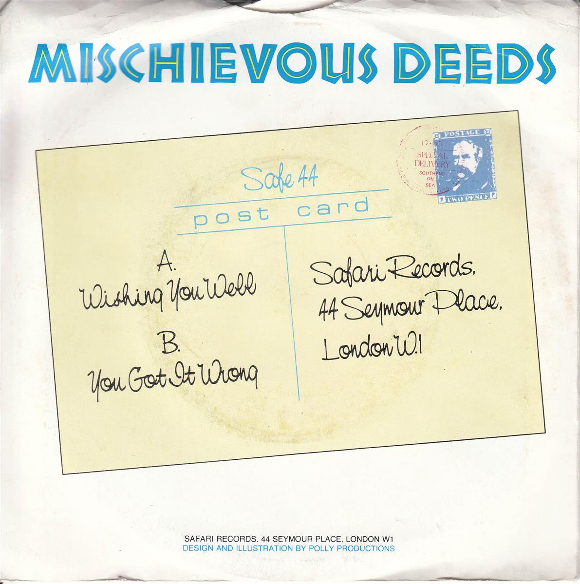 Mischievous Deeds - Wishing You Well (UK)