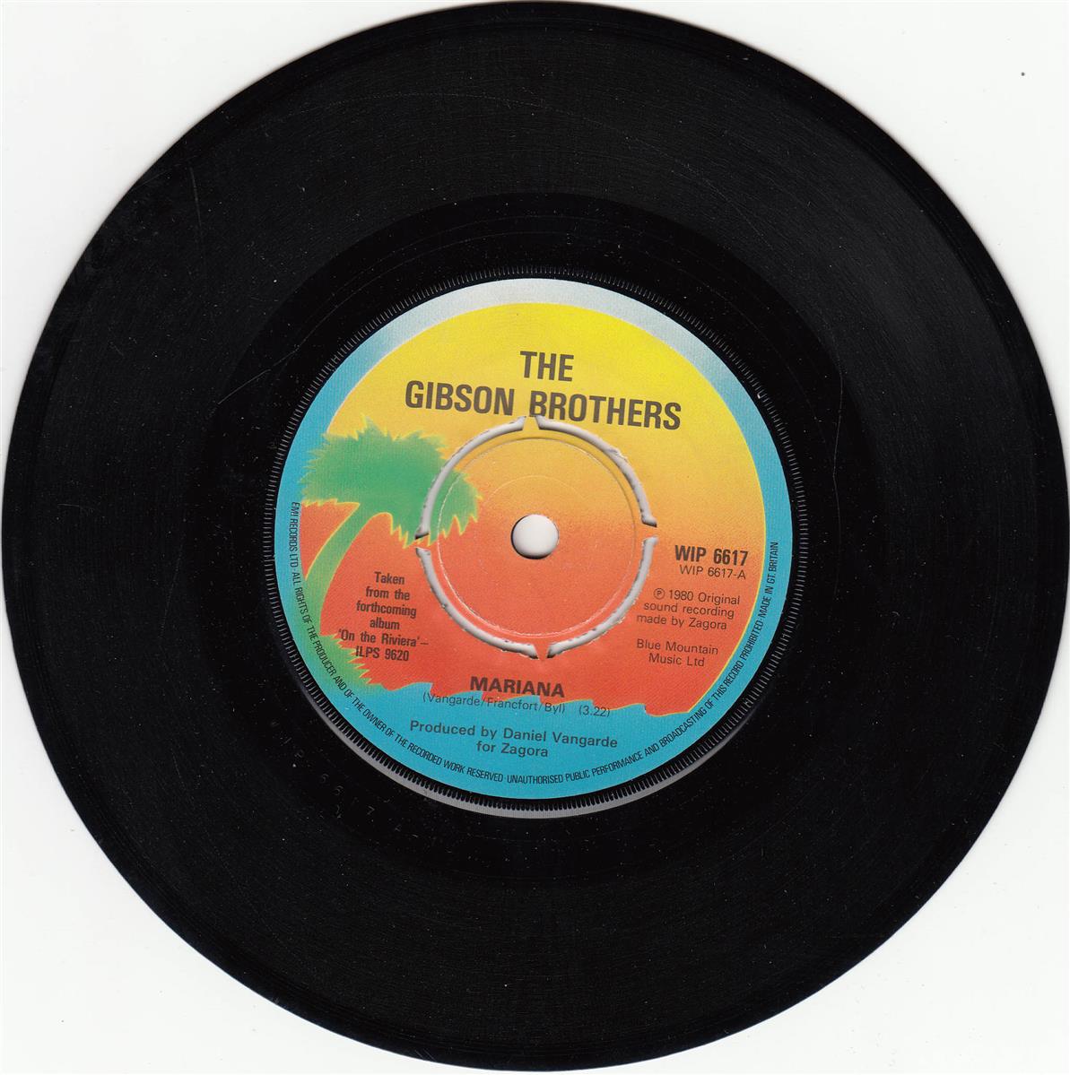 The Gibson Brothers - Mariana (UK)