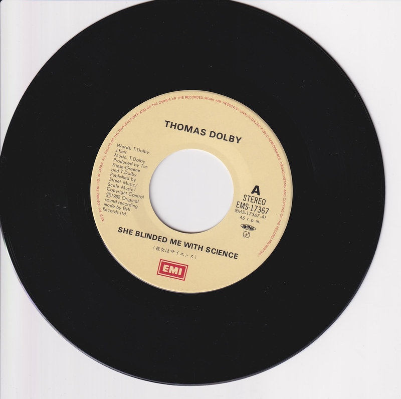Thomas Dolby - She Blinded Me With Science (Japan)