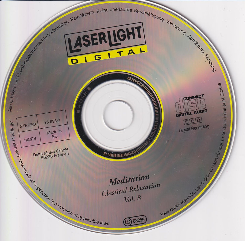 Various – Meditation-Classical Relaxation Vol. 8