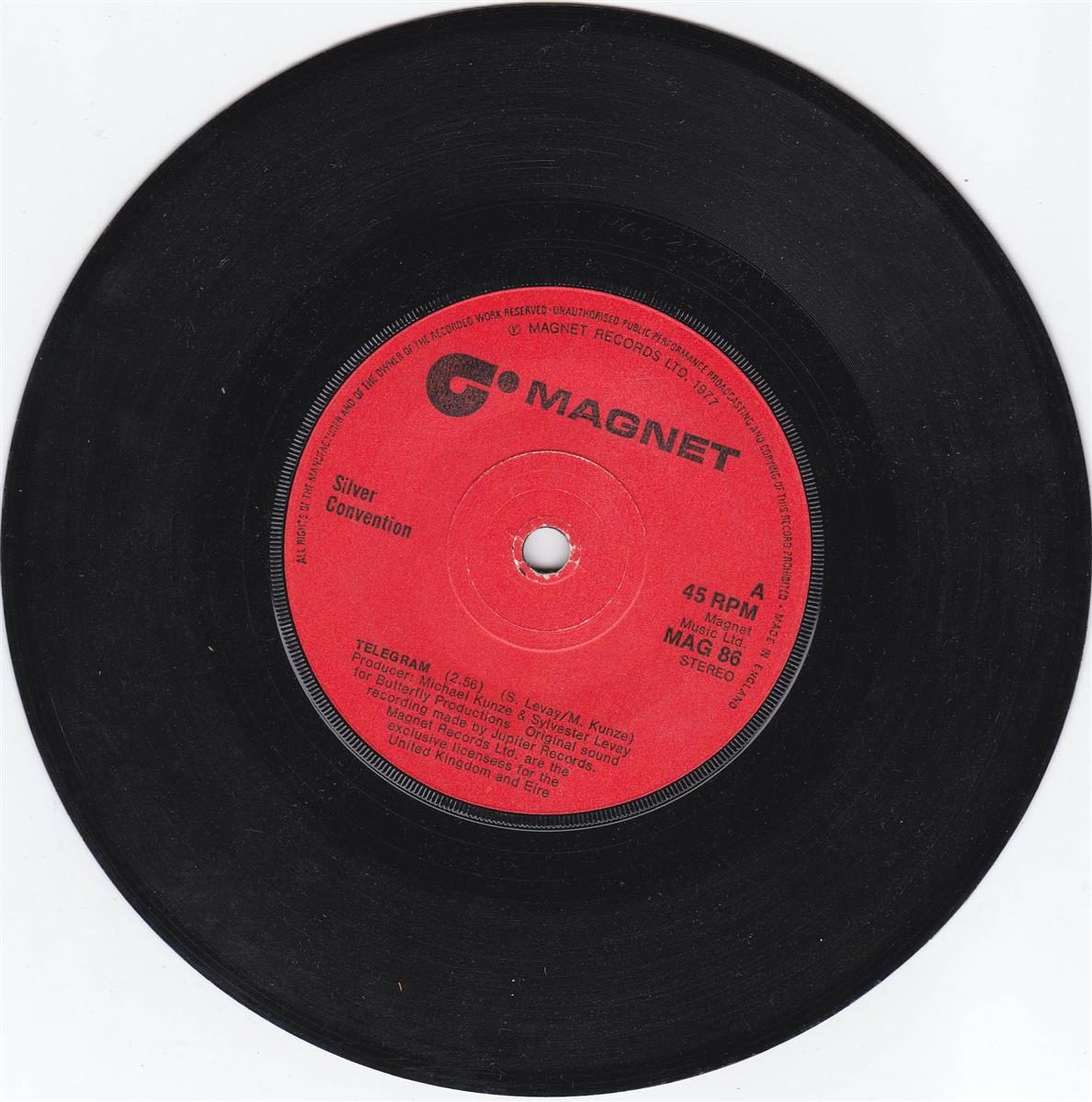 Silver Convention - Telegram (UK)