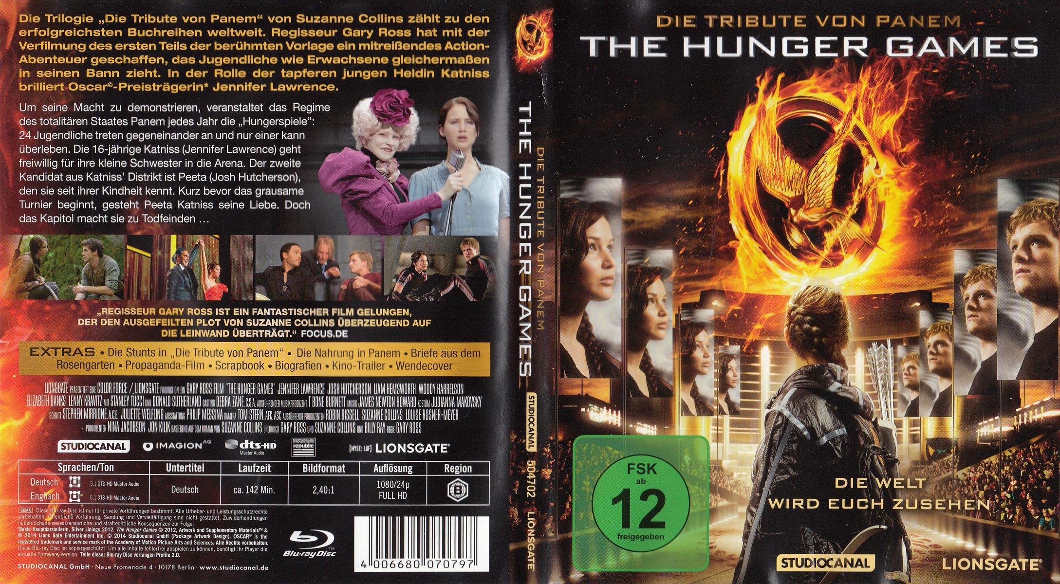 Die Tribute von Panem - The Hunger Games (BD)