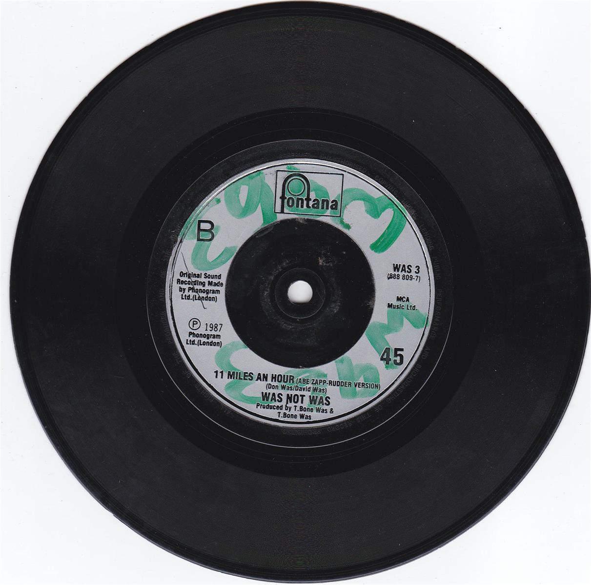 Was (Not Was) - Walk The Dinosaur (UK)