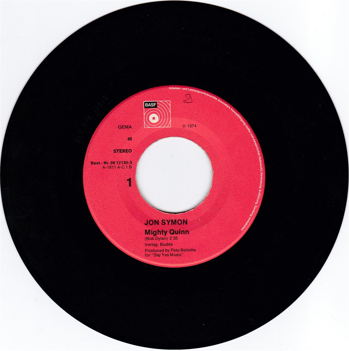 Jon Symon - Mighty Quinn