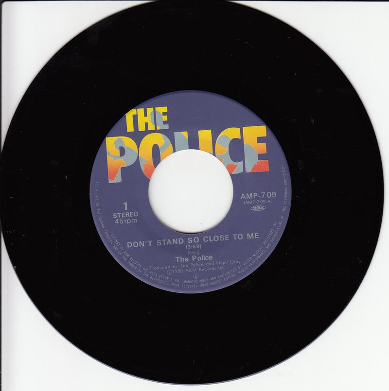 The Police - Don't Stand So Close To Me (Japan)