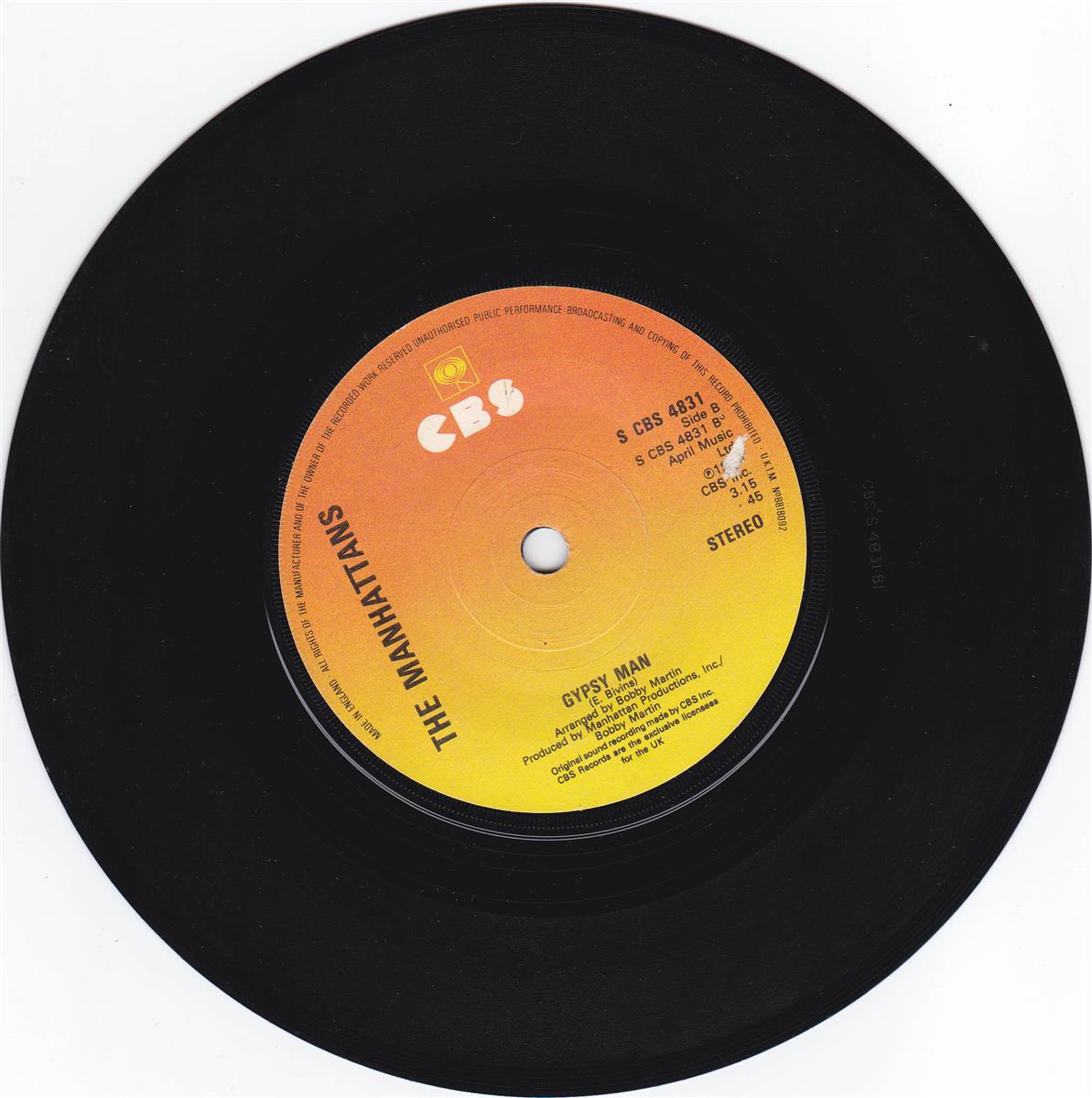 The Manhattans - I Kinda Miss You (UK)