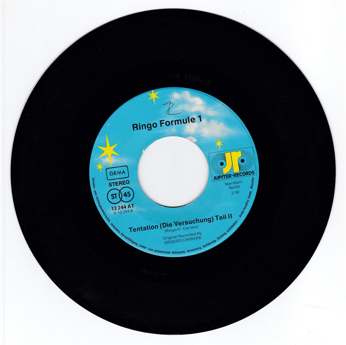 Ringo Formule 1 - Tentation (Die Versuchung)