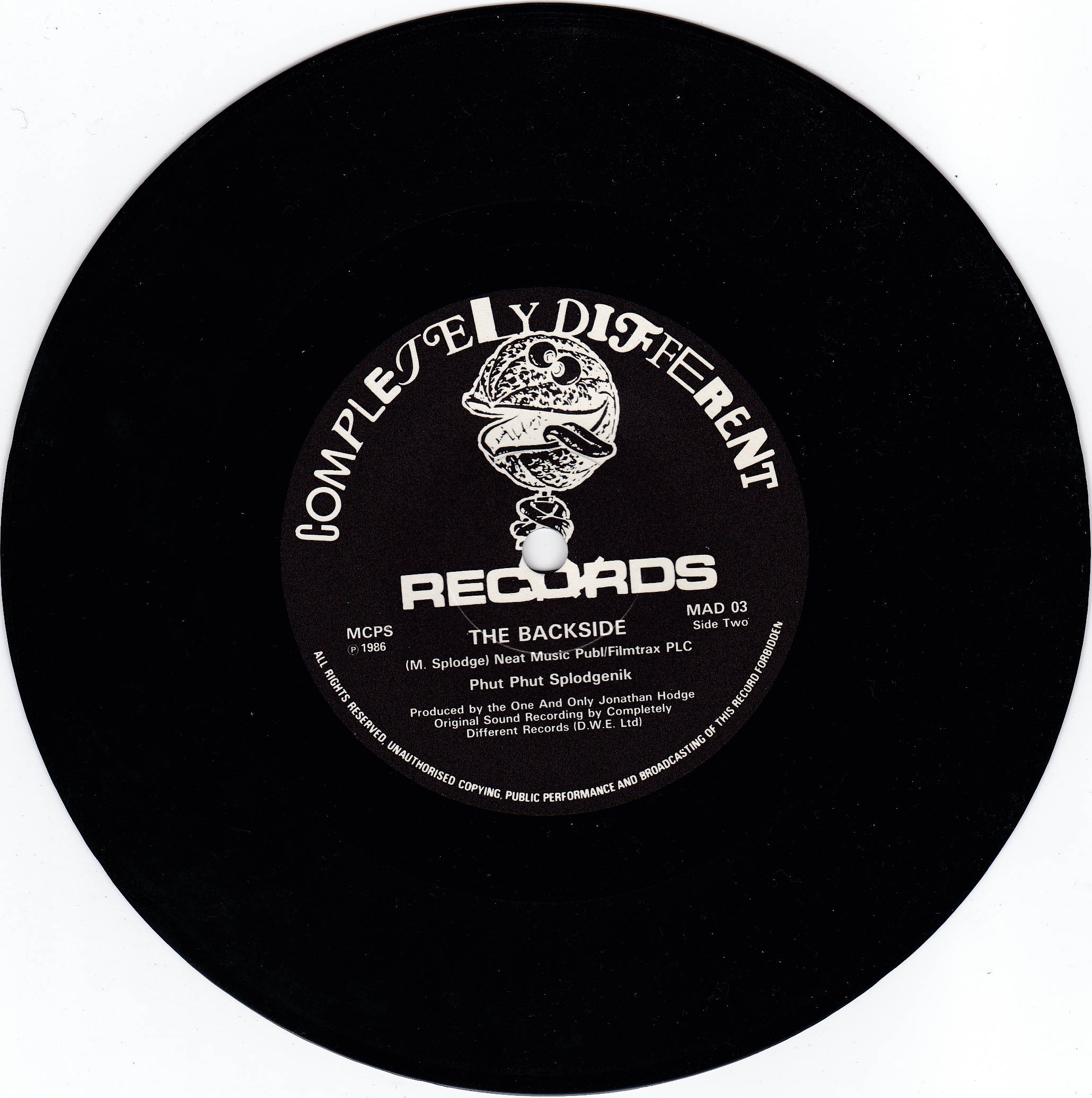 Phut! Phut! Splodgenik - '86 The Year Of The Bean (UK)