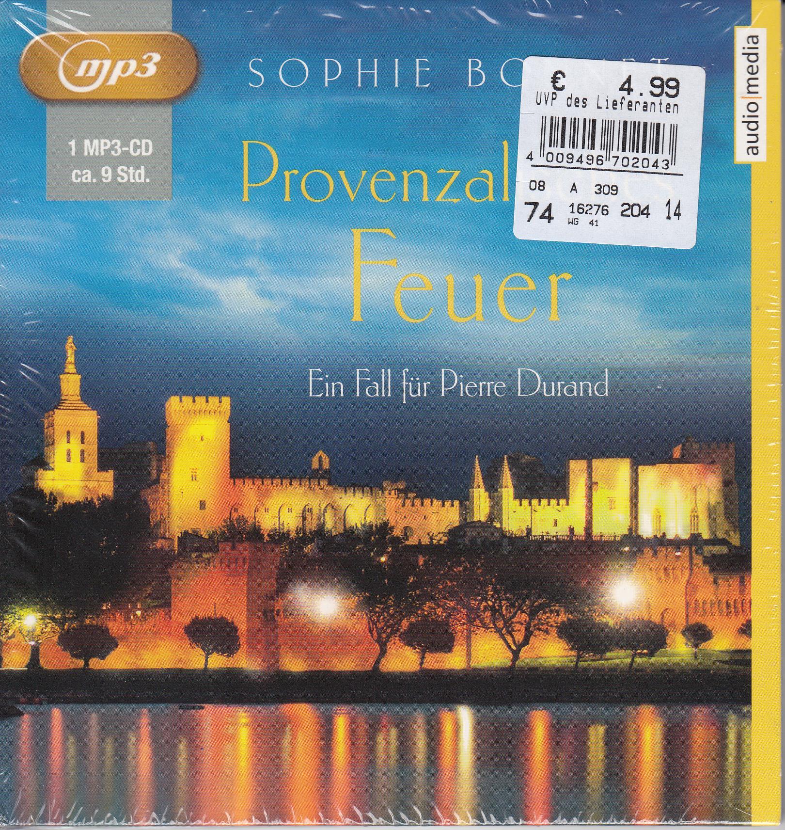 Sophie Bonnet - Provenzalisches Feuer / Pierre Durand Band 4 (1 MP3-CD)