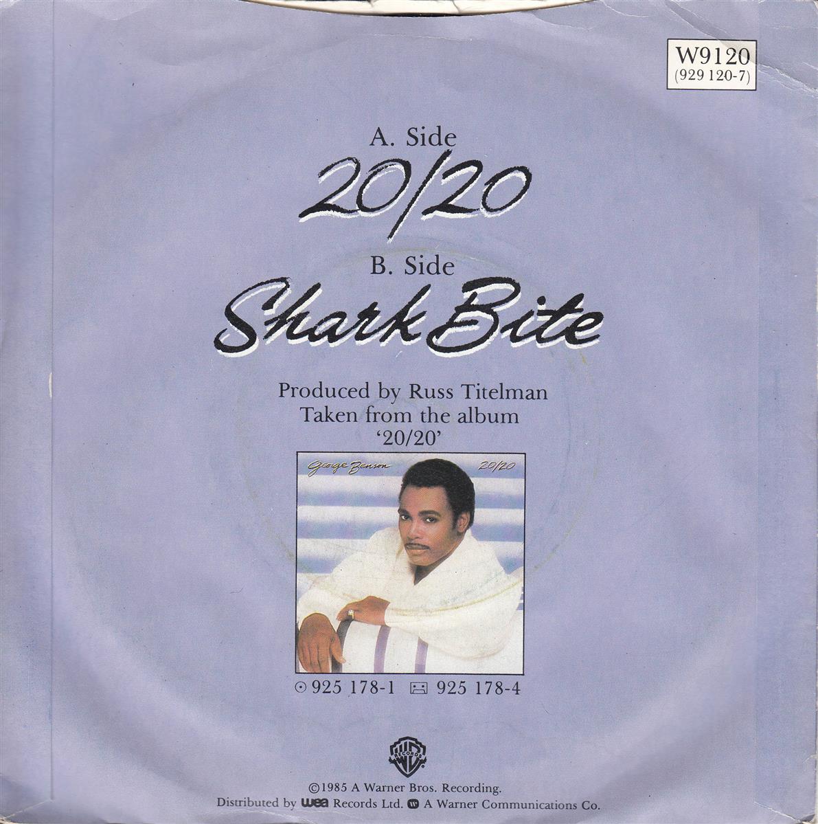 George Benson - 20/20 (UK)