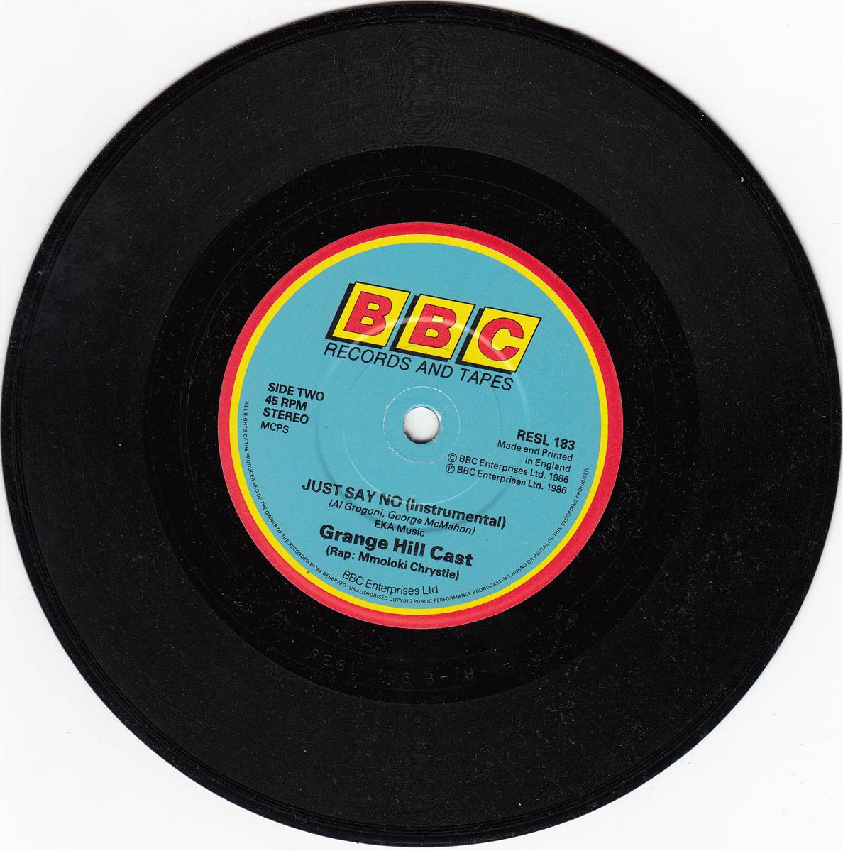 Grange Hill Cast - Just Say No (UK)