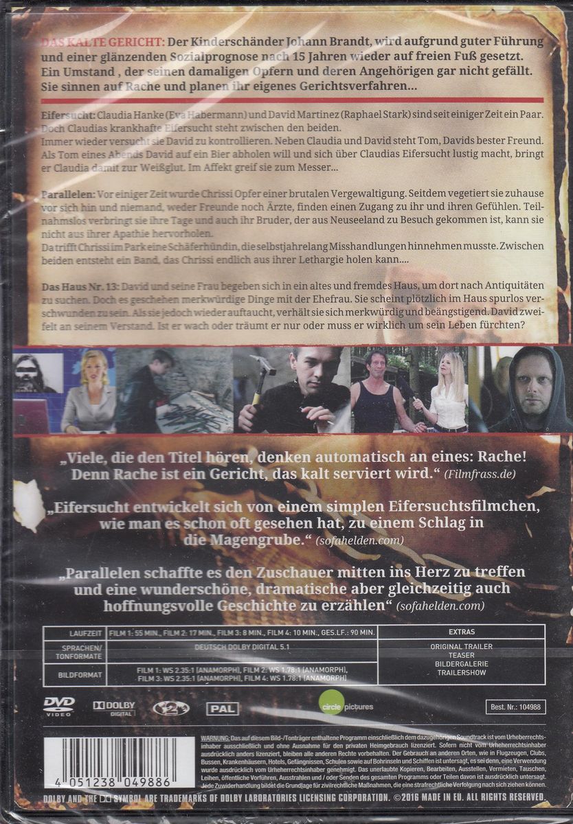 Das kalte Gericht (DVD)