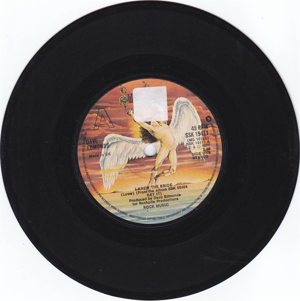 Dave Edmunds - I Knew The Bride (UK)