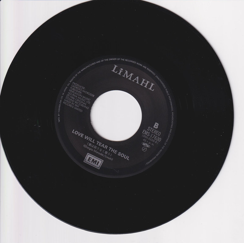 Limahl – Love In Your Eyes (Japan)