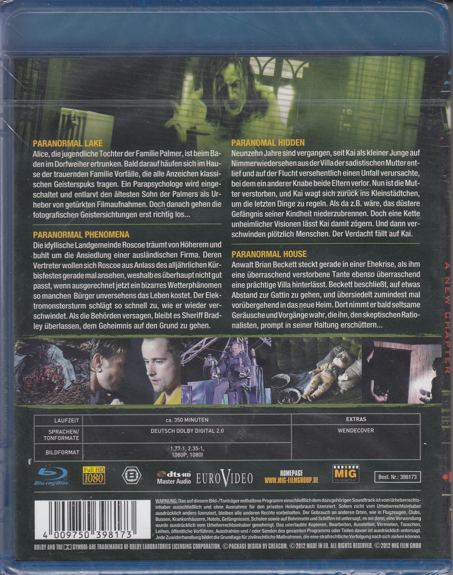 Paranormal Investigations - A New Chapter (4 Filme) (BD)