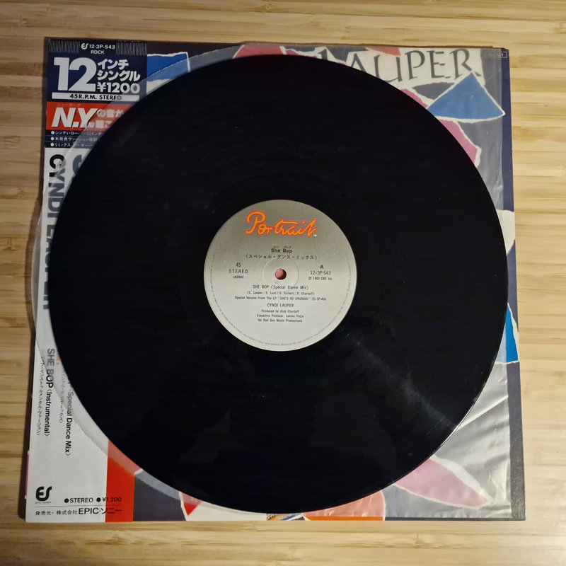 Cyndi Lauper - She Bop (Japan)