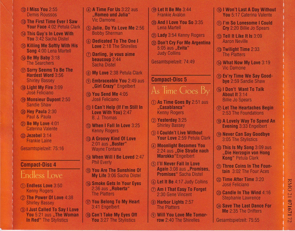 Various - Romantic Moments (5 CD)