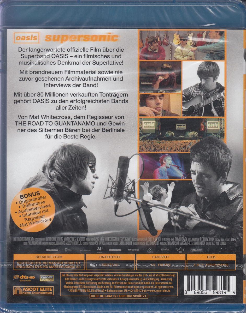 Oasis - Supersonic (BD)