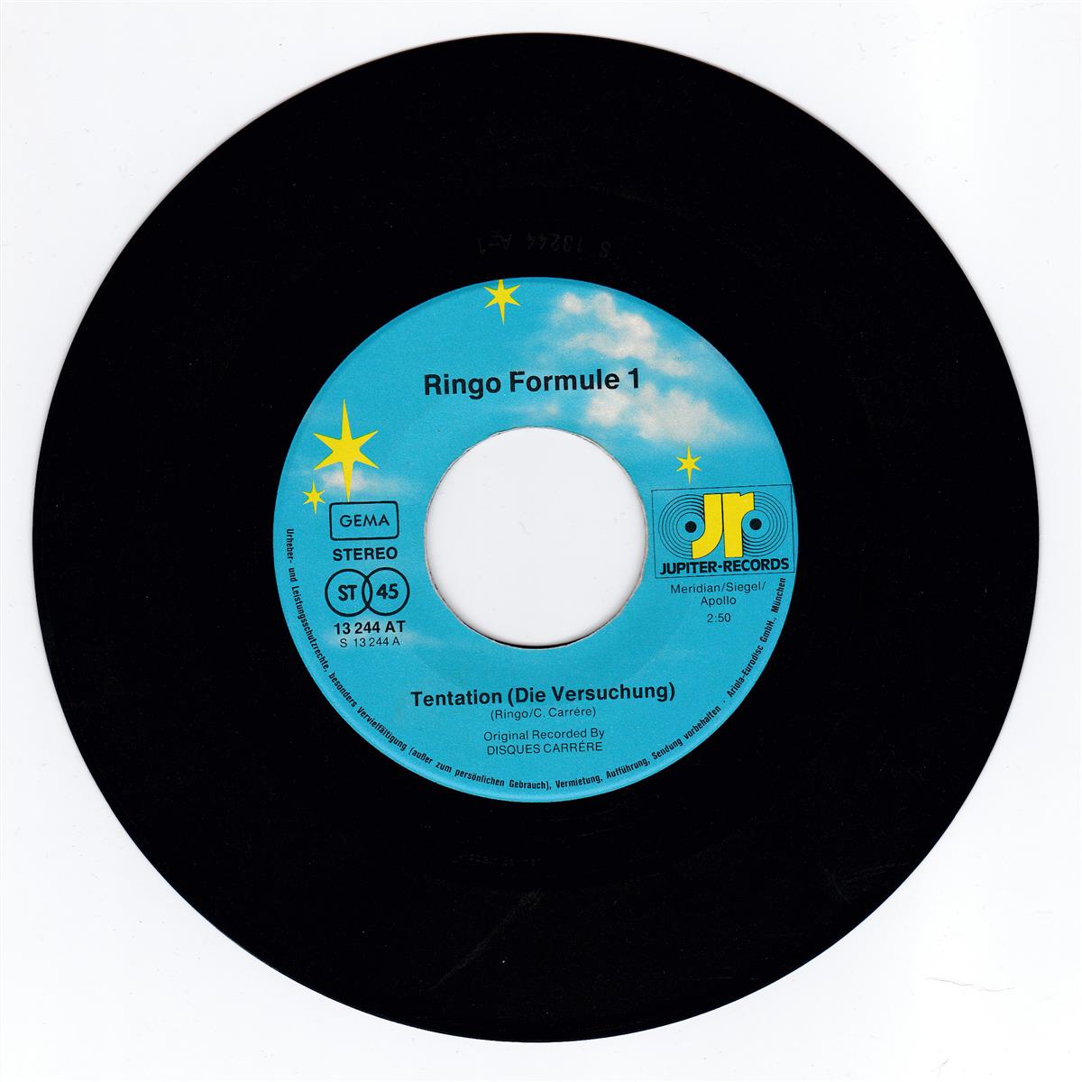 Ringo Formule 1 - Tentation (Die Versuchung)