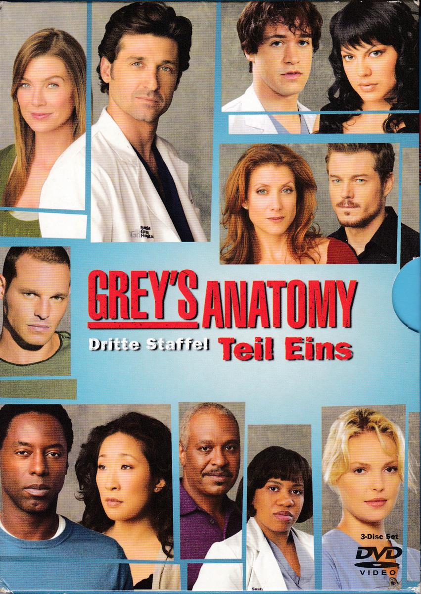 Grey's Anatomy - Staffel 3 / Teil Eins (DVD)