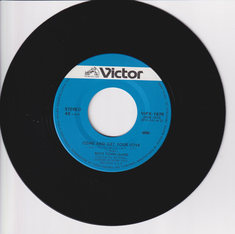 Boys Town Gang – Can't Take My Eyes Off You (Japan)